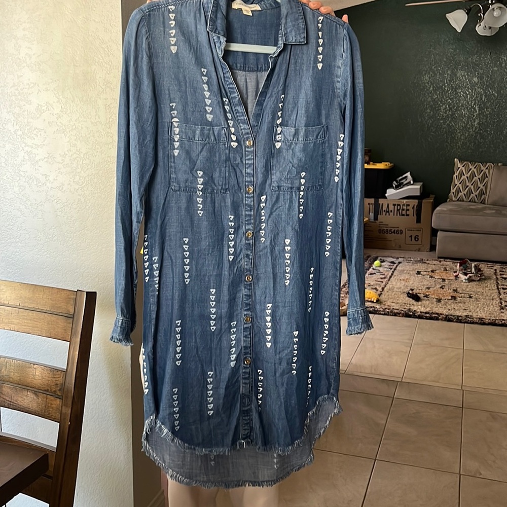 Cloth & Stone denim style dress